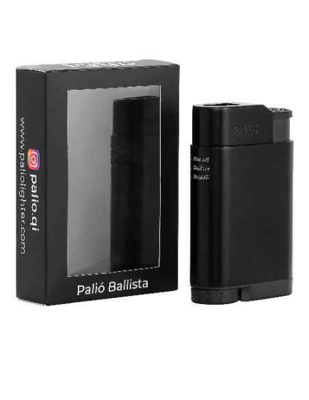 Briquet de salon torche Palio Ballista - Noir