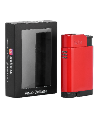 Briquet de salon Torche Palio Ballista - Rouge