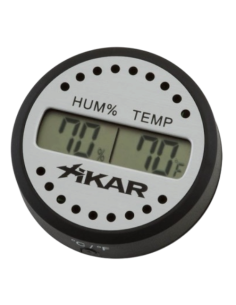 Thermo-Hygromètre cigare XIKAR digital rond