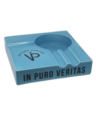 Cendrier IPV Trinité 3 cigares - Bleu Lagon