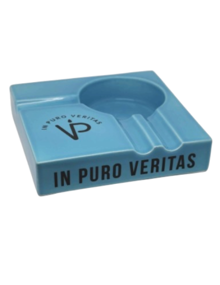 Cendrier IPV Trinité 3 cigares - Bleu Lagon