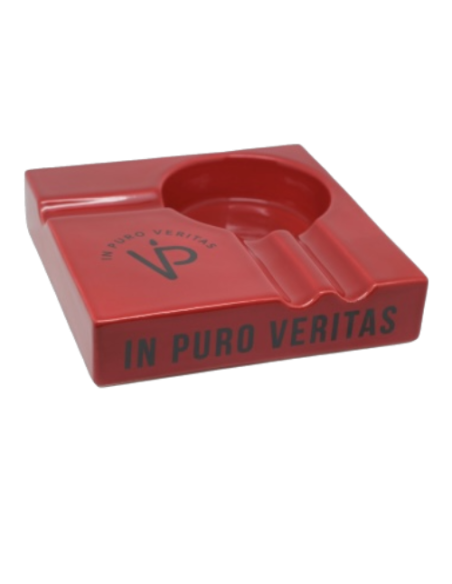 Cendrier IPV Trinité 3 cigares - Rouge sanguin