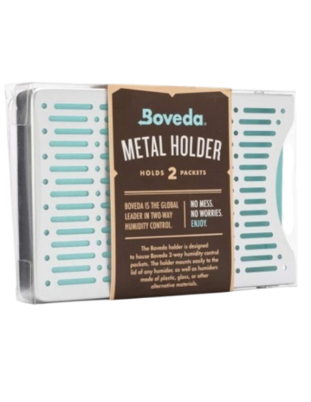 Support aluminium Boveda - 2 sachets 60g