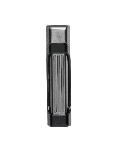Briquet torche PALIO Antares 2 flammes - Noir