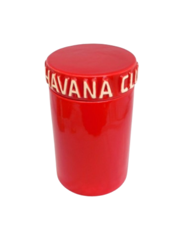 Jarre à cigare Havana Club - Rouge Ferrari