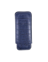 Etui IPV Caïman 2 cigares Robusto - Blue jeans