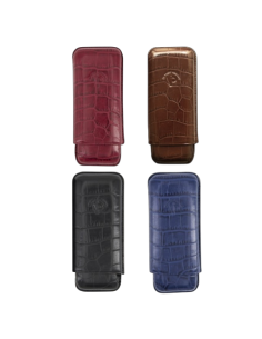 Etui IPV Caïman 2 cigares Robusto - Blue jeans 2