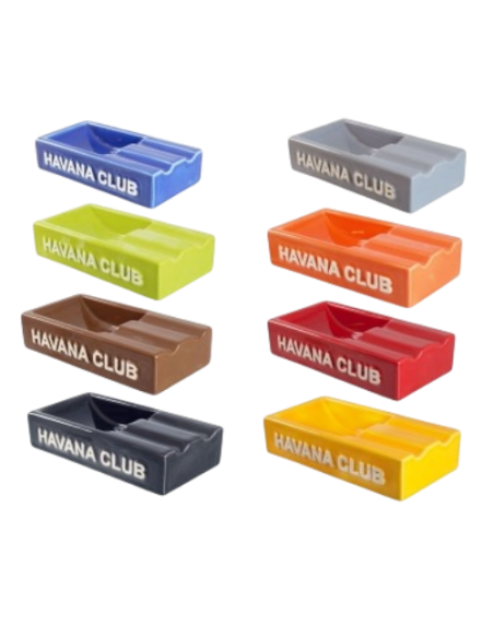Cendrier Havana Club El Secundo - Bleu Gitane