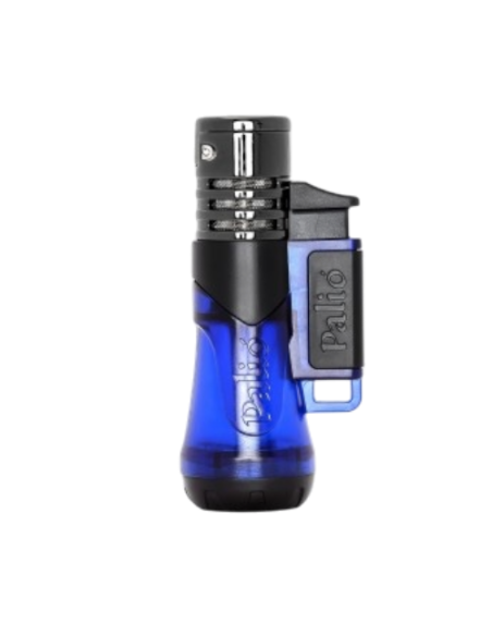 Briquet torche Palio Siena 1 flamme - Bleu
