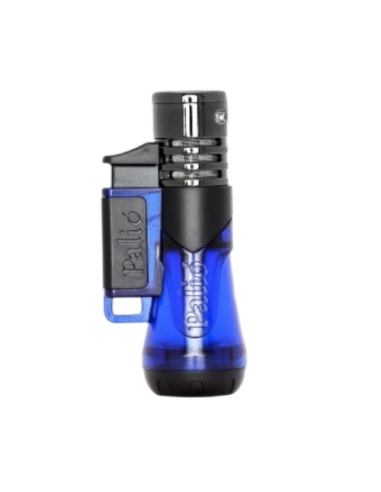 Briquet torche Palio Siena 1 flamme - Bleu