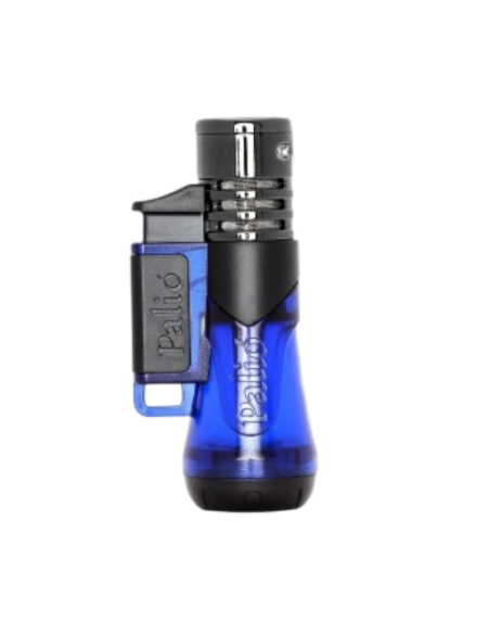 Briquet torche Palio Siena 1 flamme - Bleu