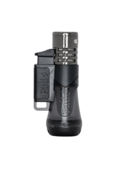 Briquet torche Palio Siena 1 flamme - Noir
