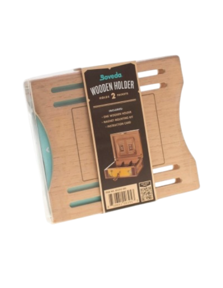 Support Boveda humidification 2 sachets côte à côte