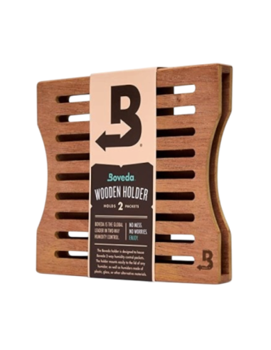 Support Boveda humidification 2 sachets côte à côte