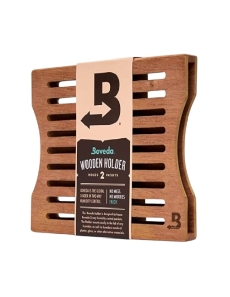 Support Boveda humidification 2 sachets côte à côte
