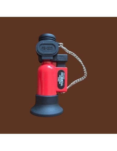 Briquet Torche 1 flamme Pocket Torch Prince Rouge