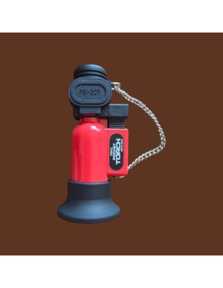 Briquet Torche 1 flamme Pocket Torch Prince Rouge