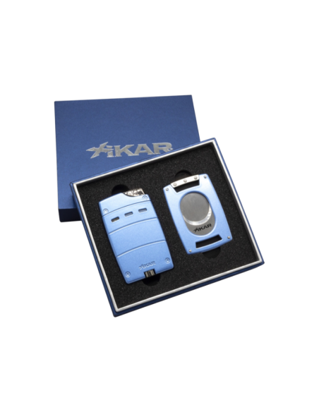 Xikar Ultra Combo , briquet torche 1 flamme et coupe-cigare
