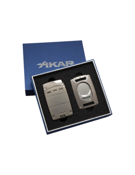Xikar Ultra Combo , briquet torche 1 flamme et coupe-cigare