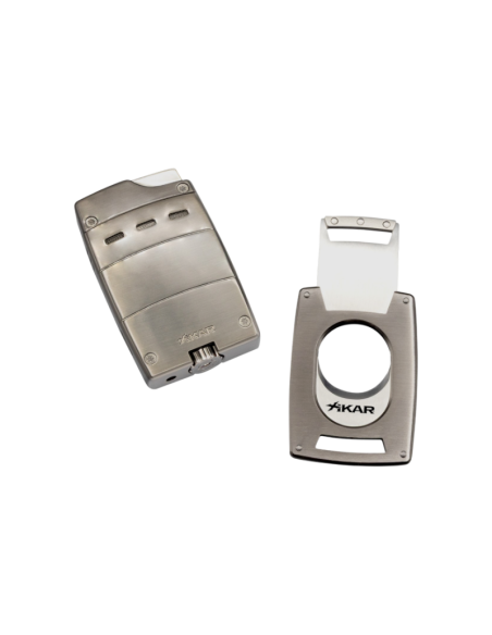 Xikar Ultra Combo , briquet torche 1 flamme et coupe-cigare
