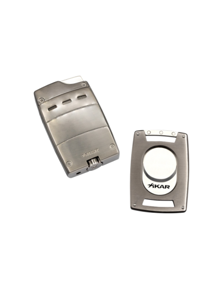Xikar Ultra Combo , briquet torche 1 flamme et coupe-cigare