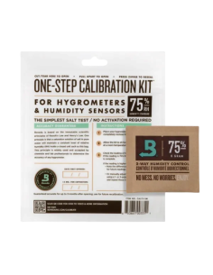 Kit de calibrage Boveda 75% pour hygromètre  à cigare