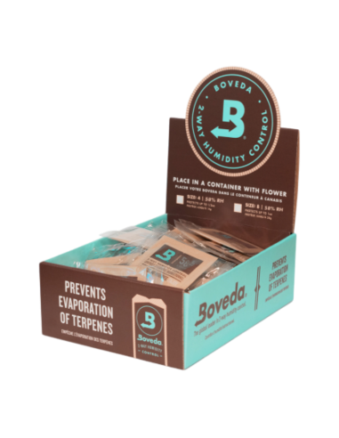 Boveda 4 g. x 22 .Rh: 58/62 %. 1.18€ le sachet