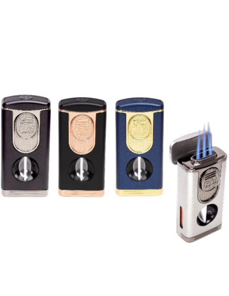 Briquet Palio Trevi avec coupe-cigare intégré