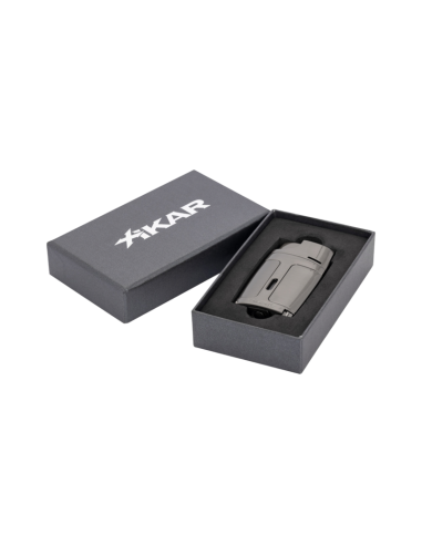 Briquet XIKAR 2 torches ELEMENT