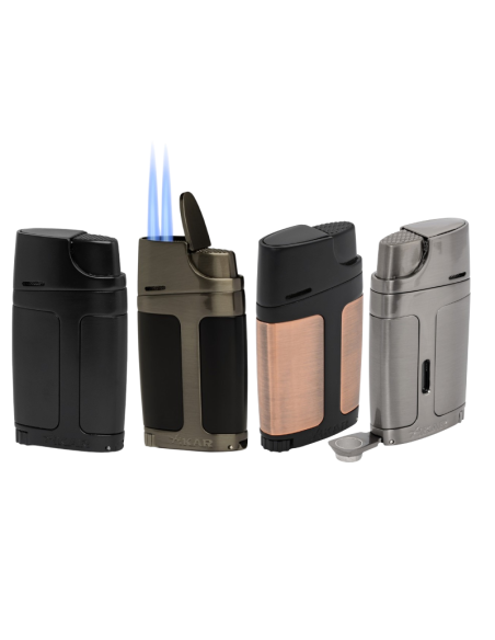 Briquet XIKAR 2 torches ELEMENT