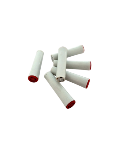 6 Filtres dia. 9mm. (pour pipe, fume cigare, cigarette)