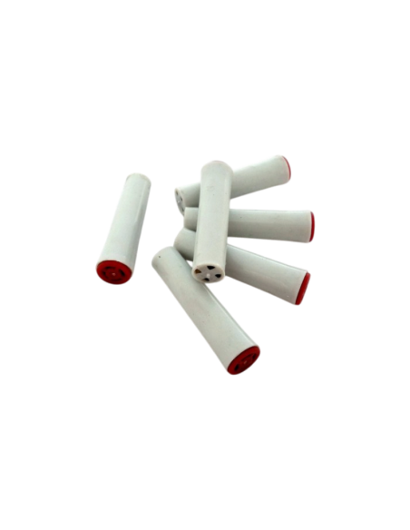 6 Filtres dia. 9mm. (pour pipe, fume cigare, cigarette)