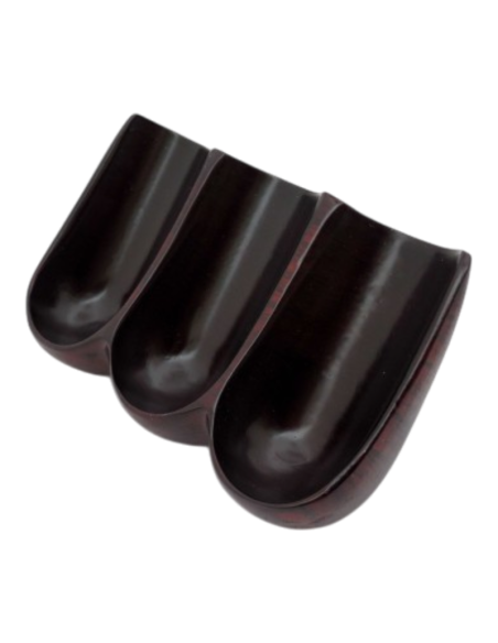 Support bois pour 3 pipes