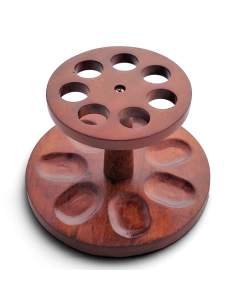 Rack bois forme circulaire pour 7 pipes