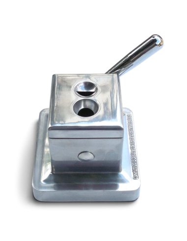 Coupe cigare de bureau coupe en Vé & Droite aluminium poli