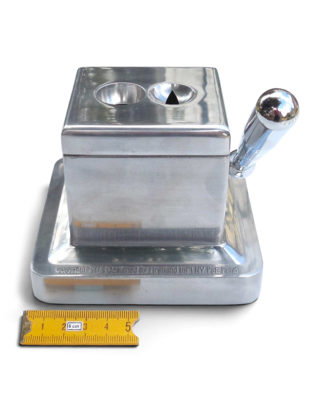 Coupe cigare de bureau coupe en Vé & Droite aluminium poli