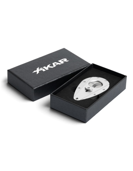 Coupe cigare borgne XIKAR argent
