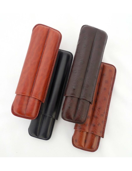 Etui cigare CADIZ 2 CoronaS Vachette