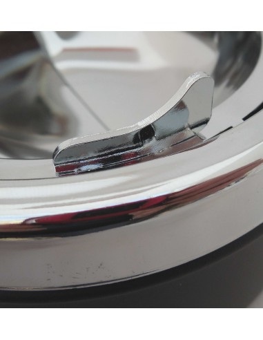 Cendrier cigare en métal avec trappe d'évacuation