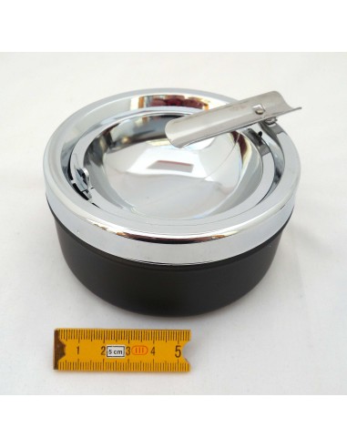 Cendrier cigare en métal avec trappe d'évacuation